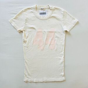 BNWT Brandy Melville/John Galt Cream Pink 44 Hailie T-shirt